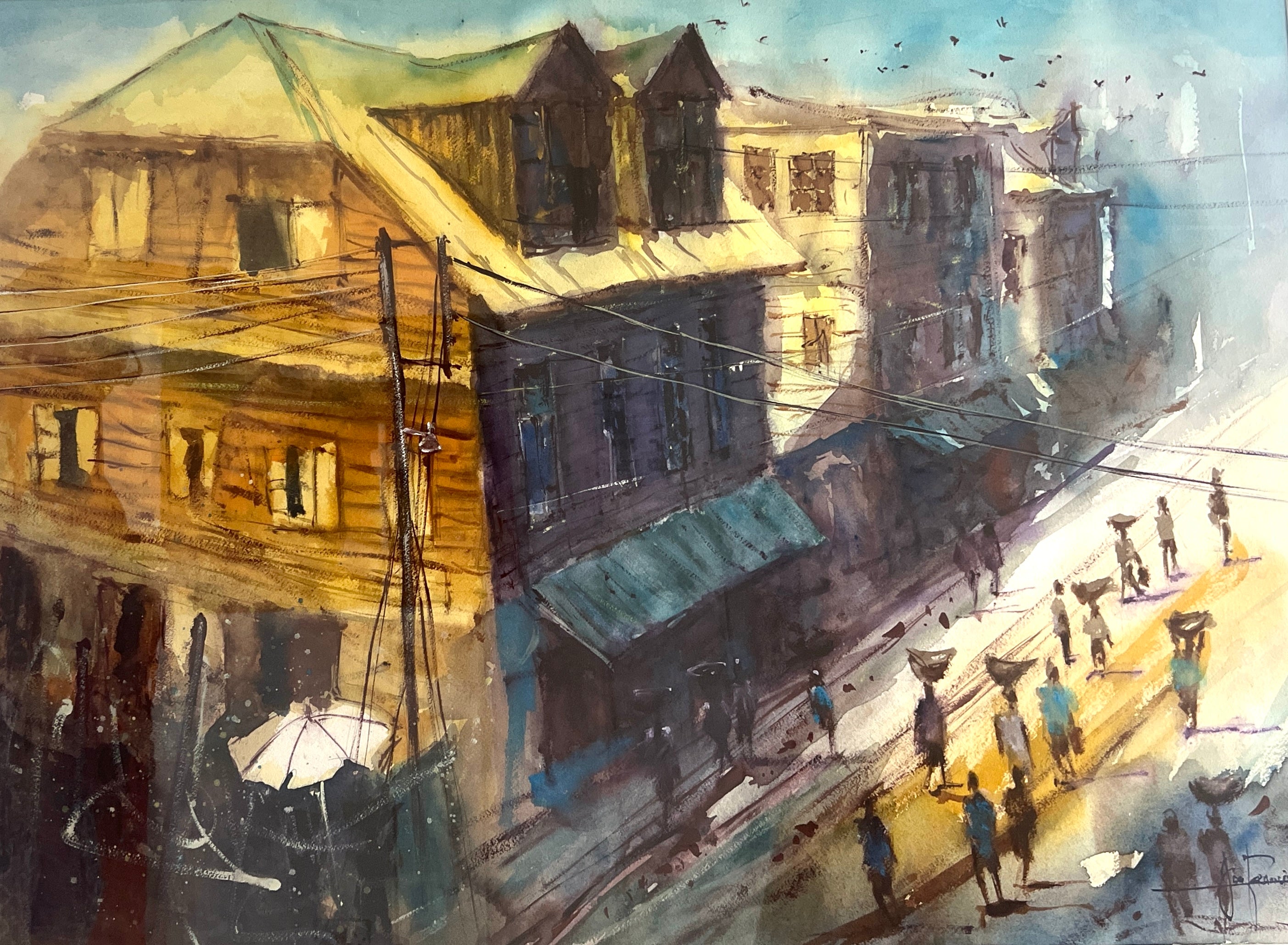 Ɔba Sakvil Strit | Aerial View of Sackville Street (2025)