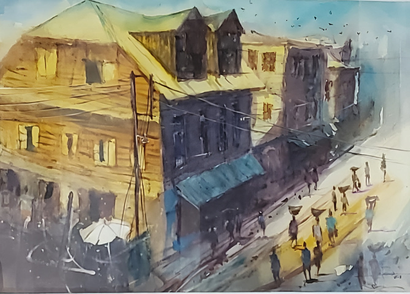 Ɔba Sakvil Strit | Aerial View of Sackville Street (2025)