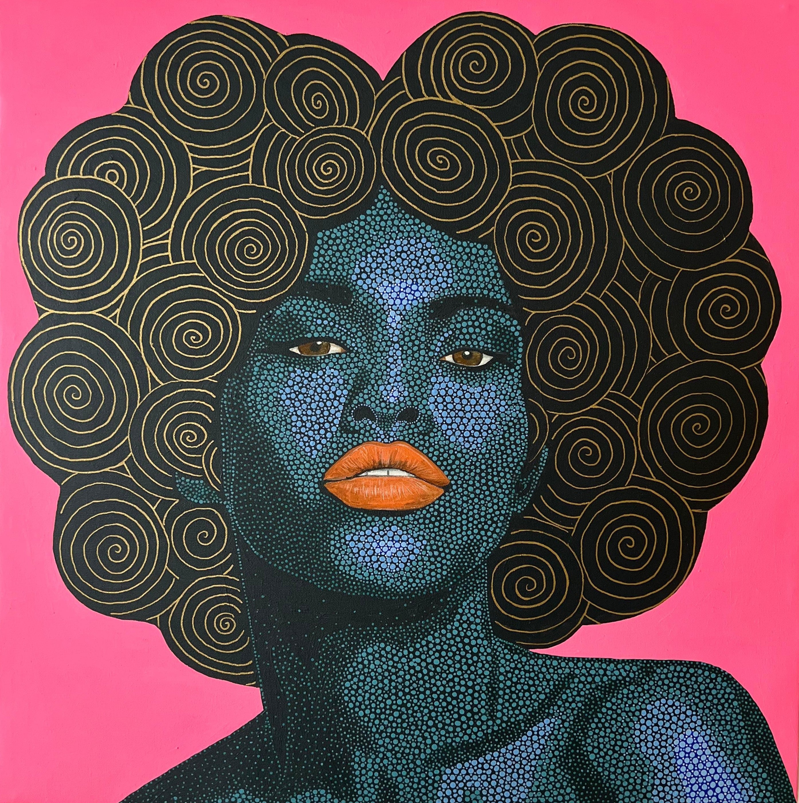 The Hair Never Lies V (2024) -  HIGH QUALITY PRINT - LIMITED EDITION