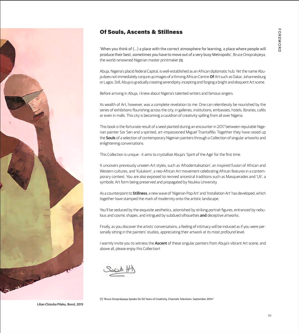 Art Book - Nigerian Contemporary Artists in Abuja "Of Souls, Ascents & Stillness"